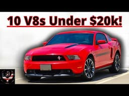 10 American V8 Cars Under $20k - 2024