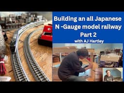 Building an all Japanese N-gauge model railway  (Part 2): power, DC/DCC and turn outs. AJ Hartley.