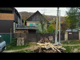 How Russian people live in a village in the south of Russia. Rural everyday life