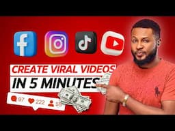 How to Create Viral TikTok & Facebook Videos with AI in Just 5 Minutes | Make Money Online