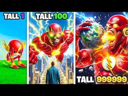 Shortest To TALLEST FLASH In GTA 5!