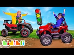 Monster Trucks for Kids! 🛻 Fun Videos for Kids | Kidibli