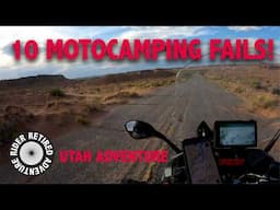 Can I find a motorcycle camping campsite before dark?