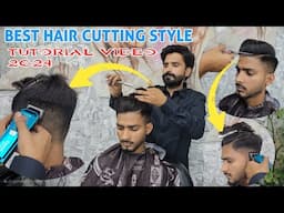 Best Haircut Tutorial || Slope Hair Cut Karne Ka Tarika || Hair Cutting Kaise Kare