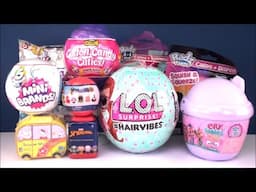 Unboxing LOL Surprise HairVibes Cry Babies DOLLS Peppa Pig and More Toy Reviews