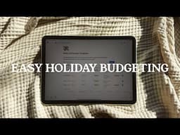 Holiday Budgeting in 30 Minutes with NOTION! | Free Budgeting Template | aja dang