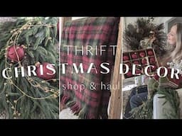 Christmas Thrift Haul 2024  / Thrift and Shop With Me for Home Decor