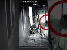 Ghost Caught on Home Security Camera? #chills