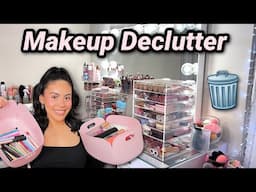 Decluttering My Makeup Collection 🚮 End of year CLEAN OUT!