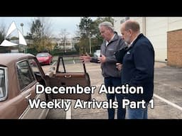 December Auction Weekly Arrivals Part 1