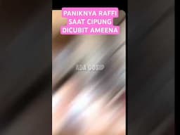 PANIKNYA RAFFI SAAT CIPUNG DICUBIT AMEENA