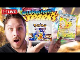 *NEW* Pokémon: Surging Sparks ⚡️ Pack Rips! (+ Giveaways!)