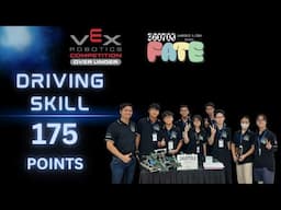 36070J - VRC Over Under - Driving Skill 175 POINTS