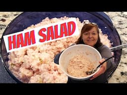 How to Make a Classic Ham Salad!  Easy and Delicious!