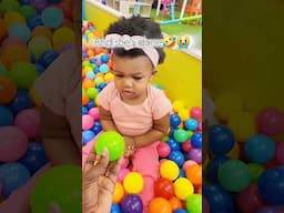 Zuri saying her colors? HILARIOUS!😂 When I tell you the kids HAD A BLAST at this indoor playground!