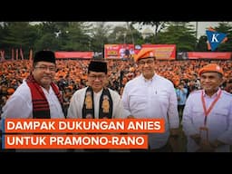 Apa Dampak Anies Dukung Pramono Rano di Pilkada Jakarta 2024?