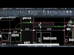 Part 2 - Designing a 4 bedroom house from Autocad to Etabs