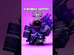 0 Robux Outfit Idea! Free Items & Dominus #shorts #roblox