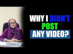 Why I didn't post any video? l Areej Ali