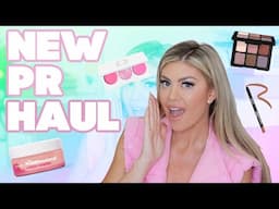 MASSIVE PR UNBOXING! ALL NEW MAKEUP + SKINCARE 😍😱