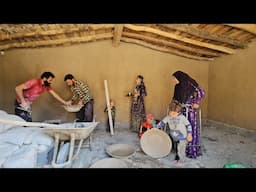 Plastering Progress and a Traditional Feast 🛠️🍲