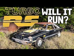 ABANDONED Mercury Capri TURBO! Will It Run After 23 Years?