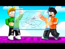 DON'T BREAK THE GLASS in ROBLOX !!!