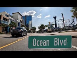 Myrtle Beach Ocean Blvd Fall Drive - October 2023