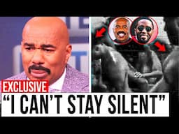 Steve Harvey In Panic Mode After New Diddy Fr3koff Tape!