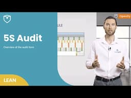 5S Audit - Overview of the Audit Form 📋 | Opexity