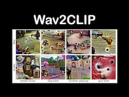 Wav2CLIP: Connecting Text, Images, and Audio