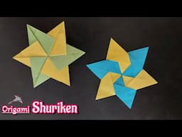 Origami Shuriken | How To Make Origami Shuriken Ninja