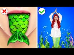 Mermaid Is A Doctor - Funny Moments and Simple Hacks