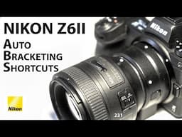 Nikon Z6ii: Auto bracketing shortcuts #nikonphotography #nikonz6 #tutorial