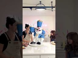 Chocolate sculpture gets destroyed