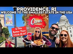 Visiting The SMALLEST State In The USA - Providence, Rhode Island| New England Road Trip