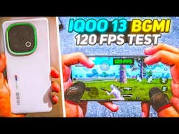 IQOO 13 😍 UNBOXING & GAMING REVIEW 🔥 IQOO 13 BGMI 120 FPS TEST | IQOO 13