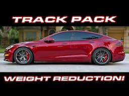 Dropping weight and height with new Signature Wheels on my Track Pack Model S Plaid with 0-60 Test