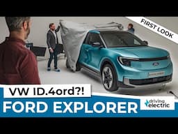 NEW Ford Explorer rights VW’s wrongs! Electric SUV first look – DrivingElectric