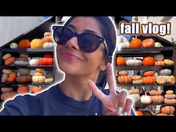 FALL VLOG 🍁 candle declutter, lush haul, & book updates!