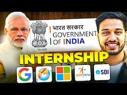 PM Internship Scheme 2024 | Government of India Internship | 1 Crore Internships