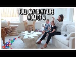 SPEND THE DAY WITH ME | MOM OF 4 DAY IN THE LIFE | Tara Henderson