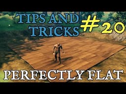 Valheim Tips and Tricks #20 - How to get perfectly flat ground