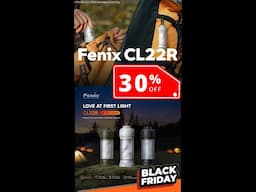 BlackFriday 30% Off: Đèn pin ngoài trời Fenix CL22R đa tính năng, rất cần thiết trong cuộc sống