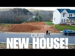 WE'RE BUILDING A NEW HOUSE! | Empty Lot Tour | 2025 new home journey | House to Home