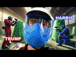 I Got Trump And Kamala Supporters To Paintball Fight