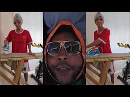 Vybz Kartel "BAD UP" him Wife Again while she iron his clothes | Demarco on DMZ Money Mecca Riddim