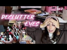 DECLUTTERING DI TUTTE LE MIE PALETTE OCCHI, MASCARA, EYE-LINER etc 🗑️🥲 MelissaTani