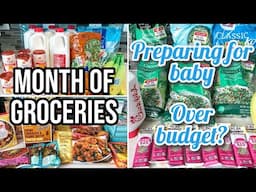 MONTHLY FOOD SHOPPING | Grocery Budget Haul for a Family of 3