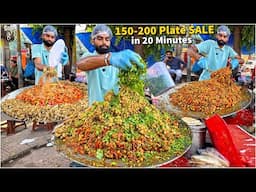 India's HIGHEST SELLING Tadke Wale Masala Chole Kulche 😍 Street Food India